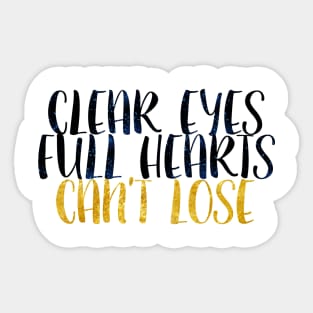 Clear Eyes Sticker